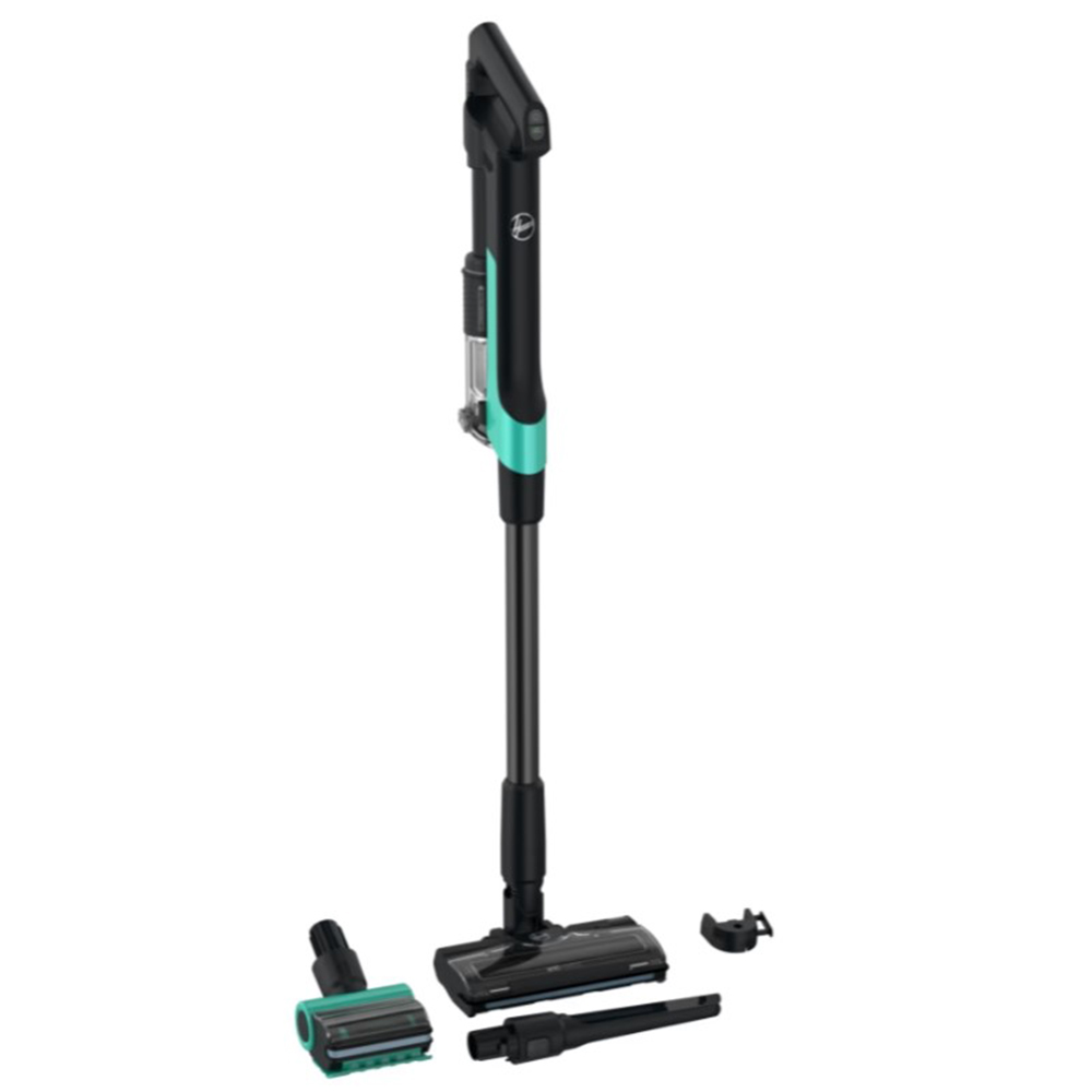 Cordless Stick & Handheld Vacuum Cleaner HOOVER HF 210P-011 black/turquoise