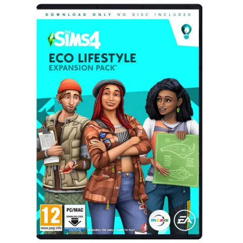 PC game The Sims 4 EP9 (Eco Lifestyle)