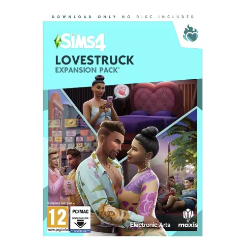 PC game Sims 4 Loverstruck Expansion Pack