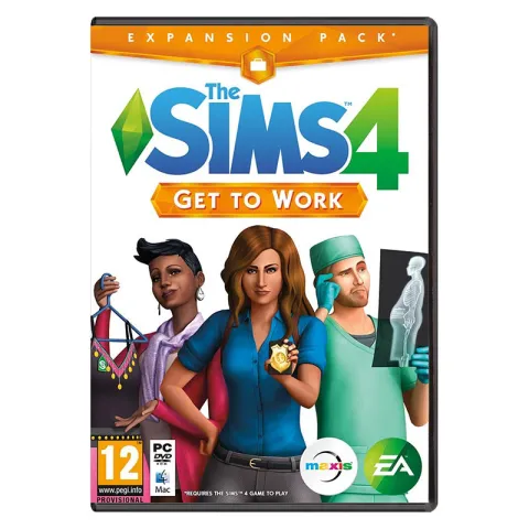 PC game The Sims 4 Get To Work Expansion Pack