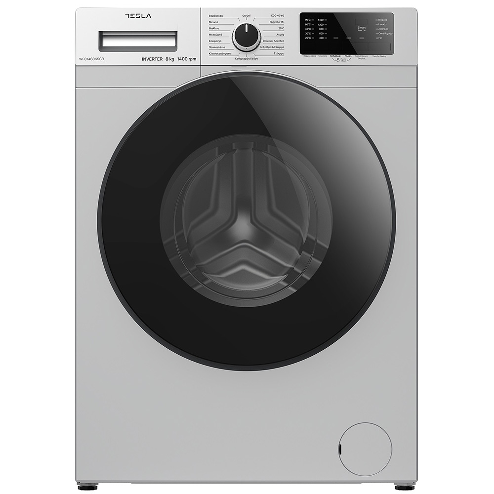 Washing Machine TESLA WF81460KSGR silver