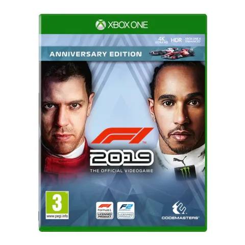 Xbox One game F1 2019 Anniversary edition