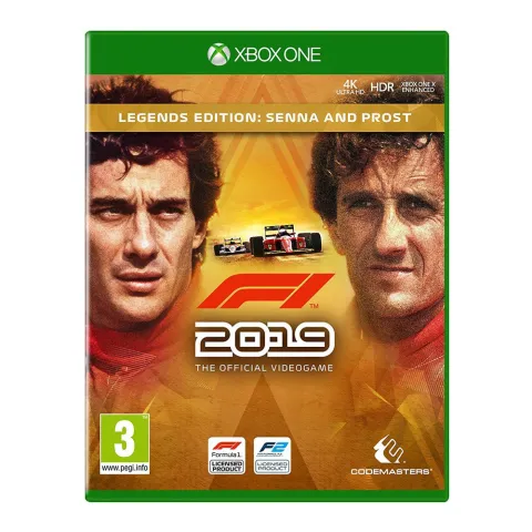 Xbox One game F1 Legends Edition
