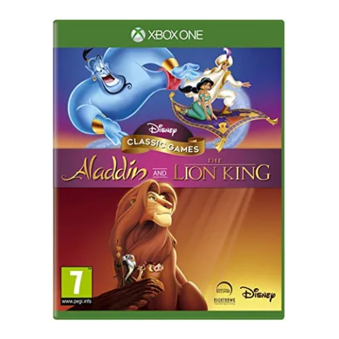 Xbox One game Aladdin and Lion King