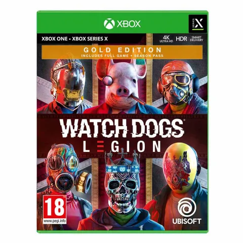 Xbox One game Watch Dogs Legion Gold Edition