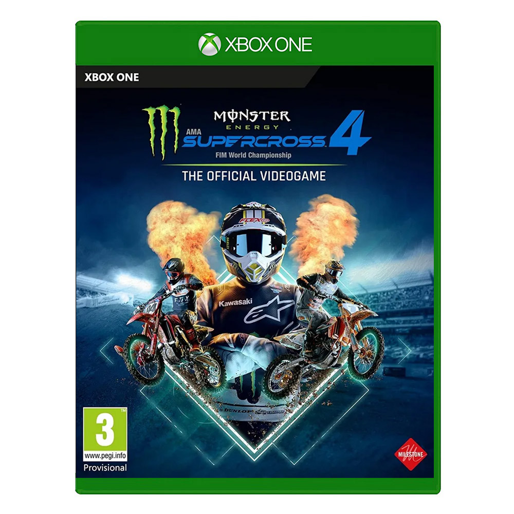 Xbox One/Series X game Monster Energy Supercross 4: The Official Videogame