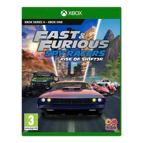 Xbox One/Series X game Fast & Furious Spy Racers Rise Of SH1FT3R