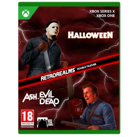 Xbox Series X game Halloween and Ash vs Evil Dead Retro Realms Double Feature