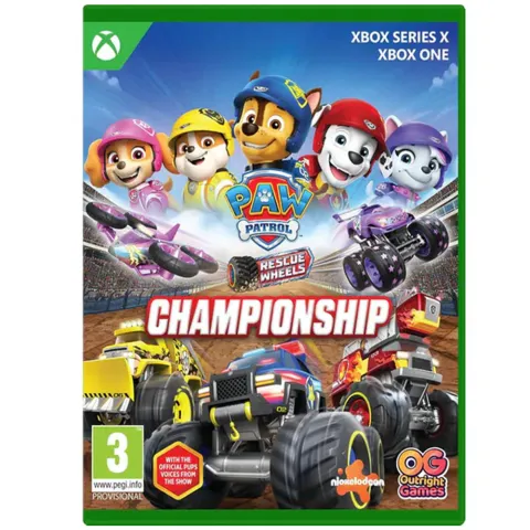 Xbox Series X game PAW Patrol Rescue Wheels: Championship