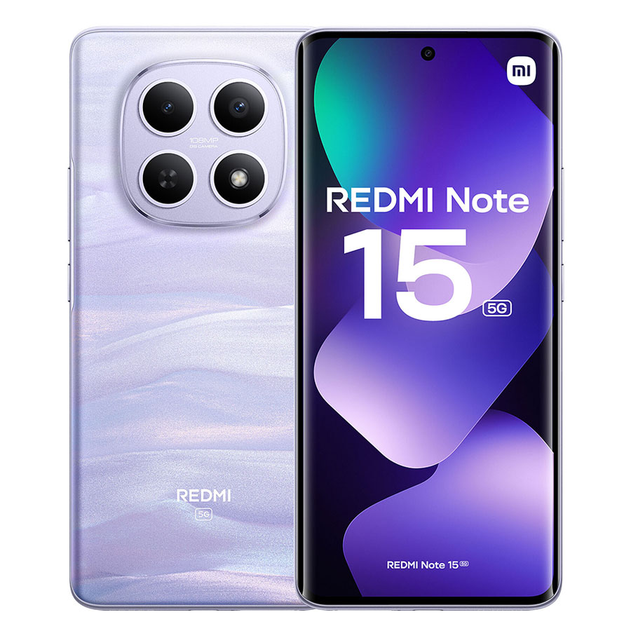 Smartphone XIAOMI Redmi Note 15 256GB 5G Dual SIM purple