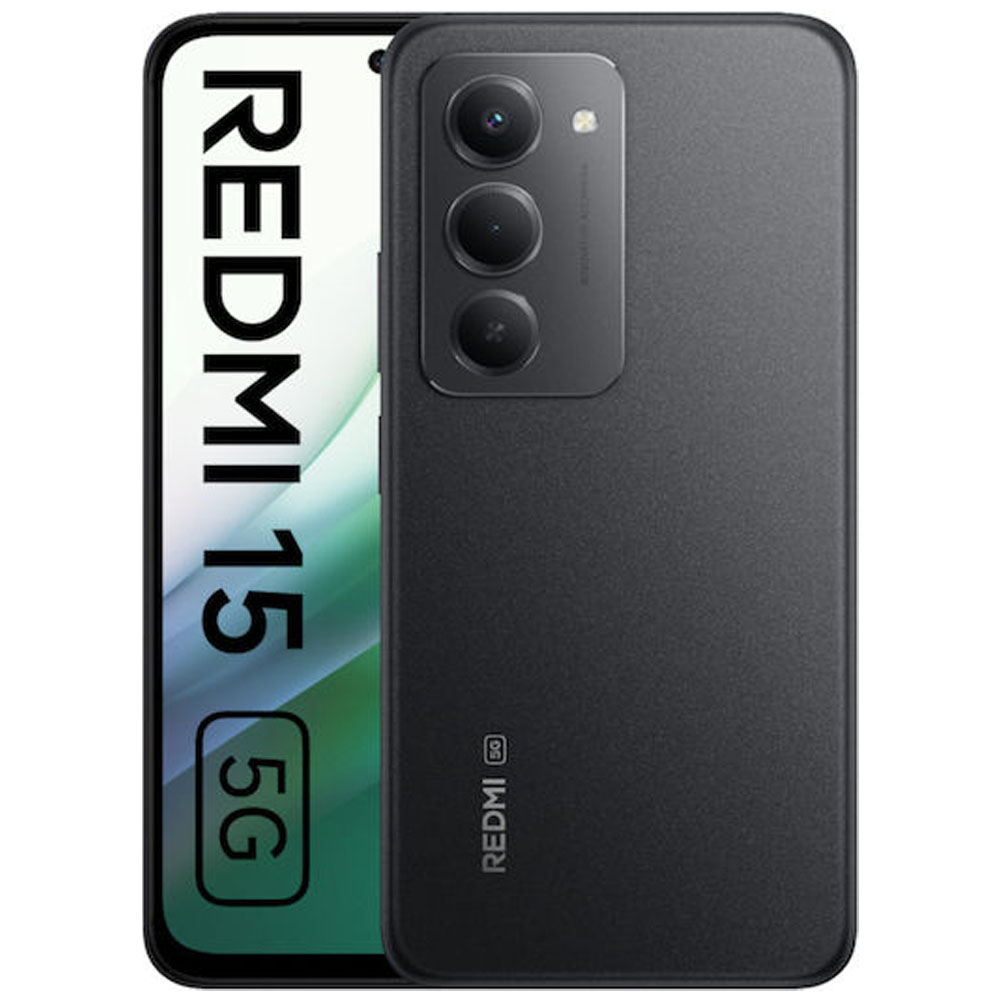 Smartphone XIAOMI Redmi 15 256GB 5G Dual SIM black