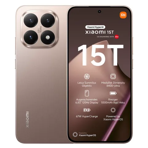 Smartphone XIAOMI 15T 256GB 5G Dual SIM rose gold