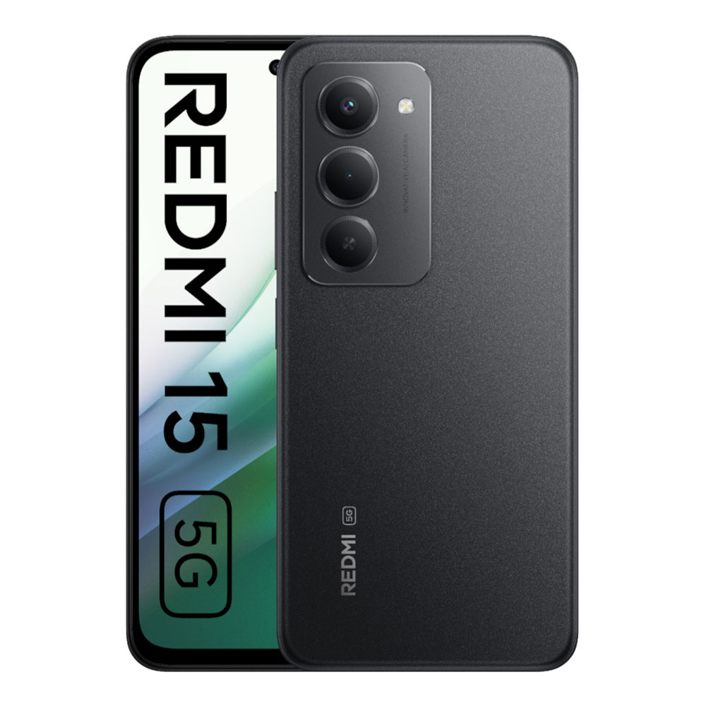 Smartphone XIAOMI Redmi 15 128GB 5G Dual SIM black