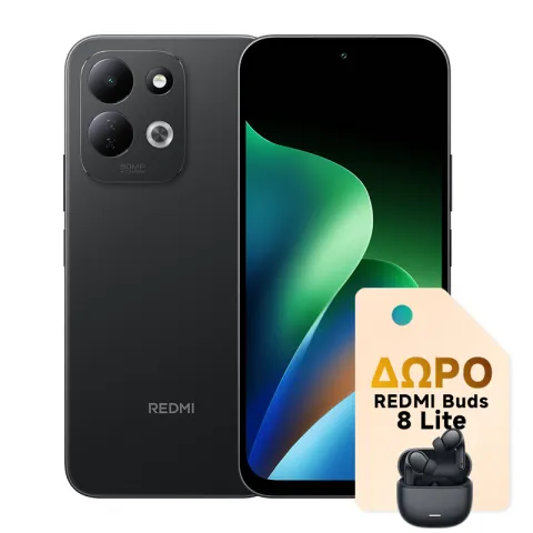 REDMI 17 4GB/256GB Black & ΔΩΡΟ Buds 8 Lite