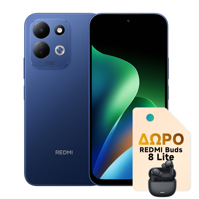 REDMI 17 4GB/256GB Deep Blue & ΔΩΡΟ Buds 8 Lite