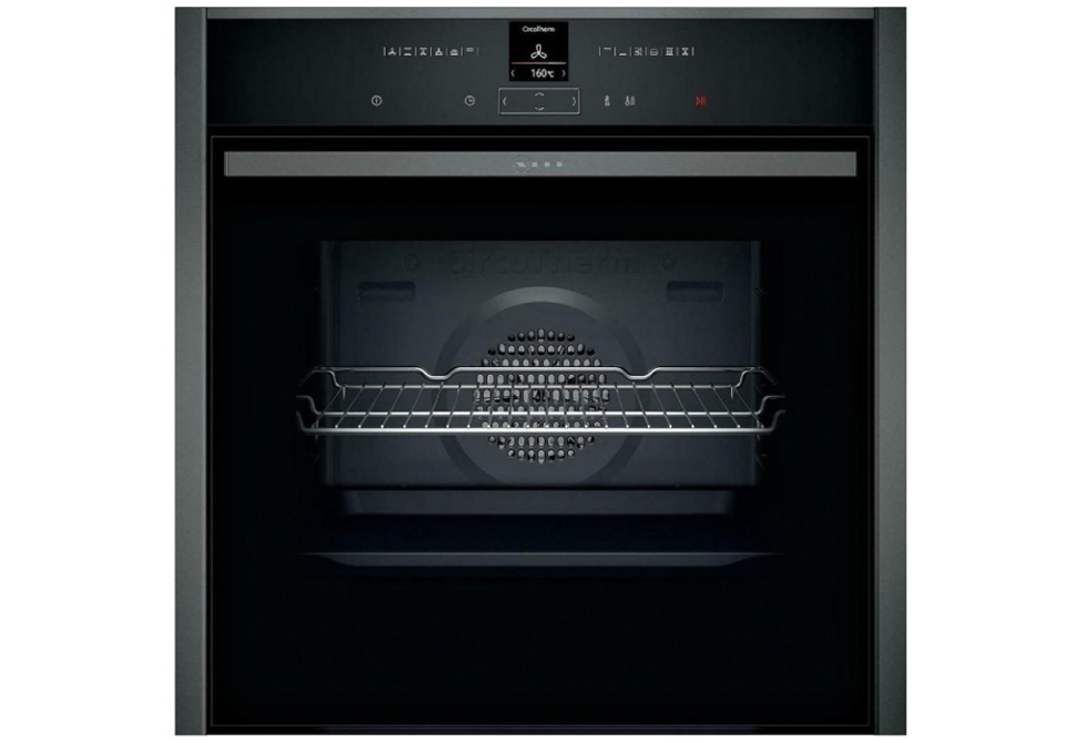 ΝEFF PYROLYTIC OVEN B27CR22G0 71L [A+][Graphite Grey]