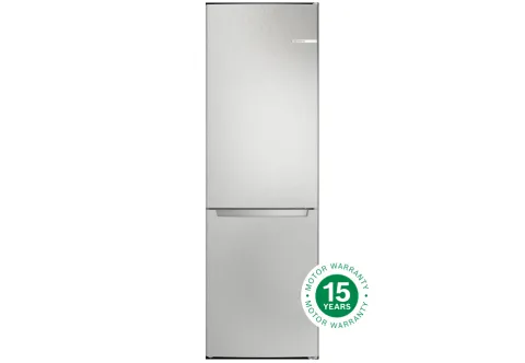 BOSCH COMBI 605L REFRIGERATOR [E] KGN36NLEA Series 2 [METAL] 1860x600x660mm [WARRANTY:5Y][MOTOR:15Y]