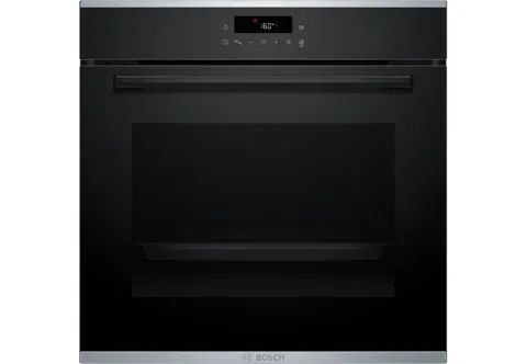 BOSCH 71L OVEN HBA272BB3 Series 4 [Pyrolysis][+AirFryTray][3D HotAir][A+][Black][Warranty:5Y]