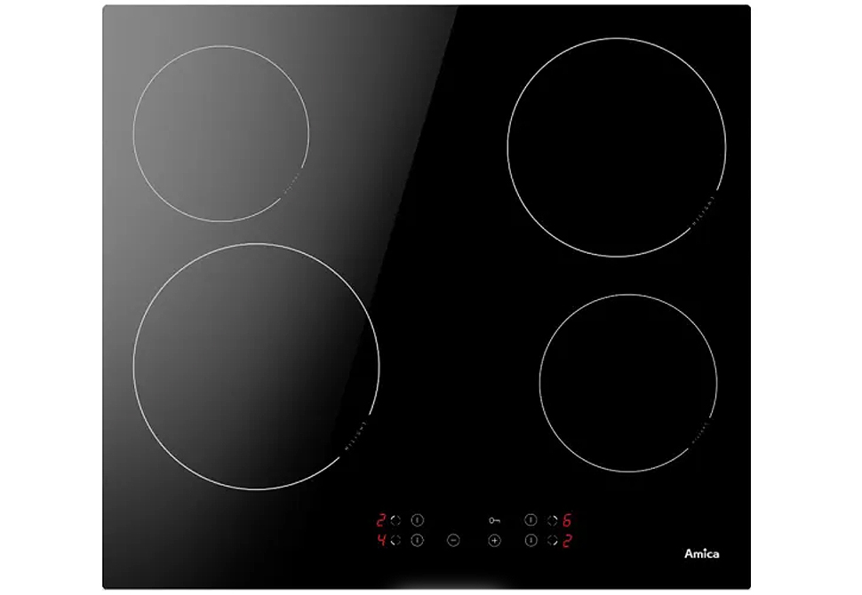 AMICA CERAMIC HOB PBP4VQ247CF [4 Zones] [+Frameless]
