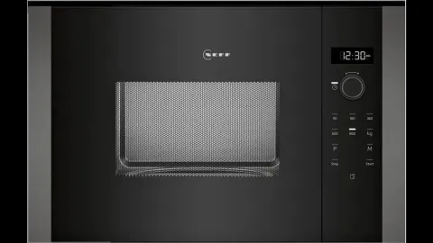 NEFF 20L MICROWAVE OVEN HLAWD23G0 N50 [Built-In][800W][Digital][Graphite-Grey/Black]