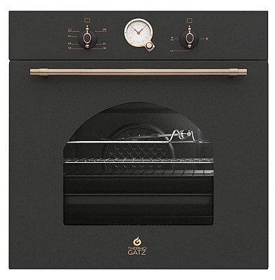 THERMOGATZ BLACK RUSTIC GAS 54L OVEN TGS5511 MULTIGAS [A]