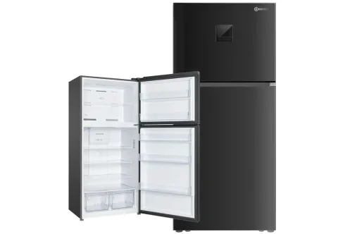 KRYSTER DARK METAL 540L TopMounted REFRIGERATOR [E] KNF554TEDI.UK 1850x690x840mm [WTY:5Y]