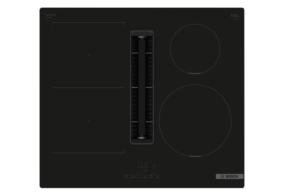 BOSCH INDUCTION HOB + HOOD [60cm] PVS611B16E [2 ZONES +1 FLEX] [B] Series 4 223x592x522mm