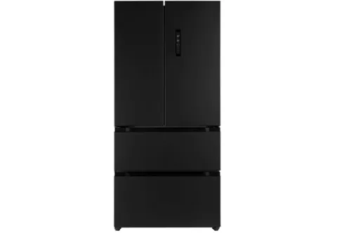 KRYSTER FRENCH DOOR DARK METAL 510L REFRIGERATOR KRFD515EDI.UK 836x1830x706mm [E][WTY:5Y]
