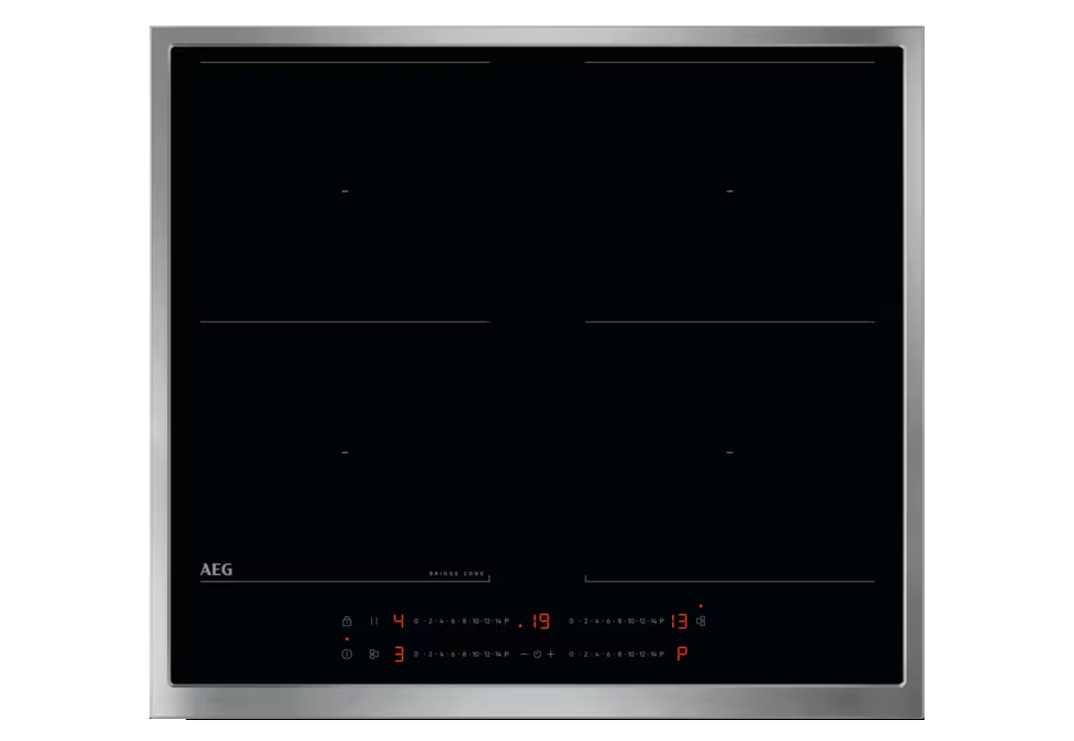 AEG INDUCTION HOB [60cm] A-TO64IM00XB [MULTI-BRIDGE FLEX ZONE] [+FRAME] 49x560x490mm