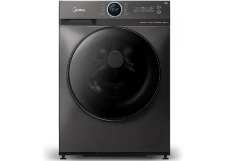 MIDEA 9kg WASHING MACHINE Lunar Series MF200H90W/T [WiFi] [14000rpm] [Silver] [Warranty:5Y]