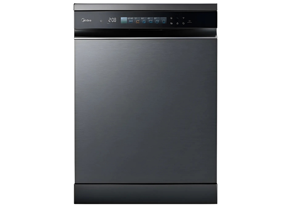 MIDEA SMART DISHWASHER MDWEF1433GMG-WG-EU [WiFi] [B] [14-Set][Dark-Metal[Warranty:5Y] 600x598x845mm
