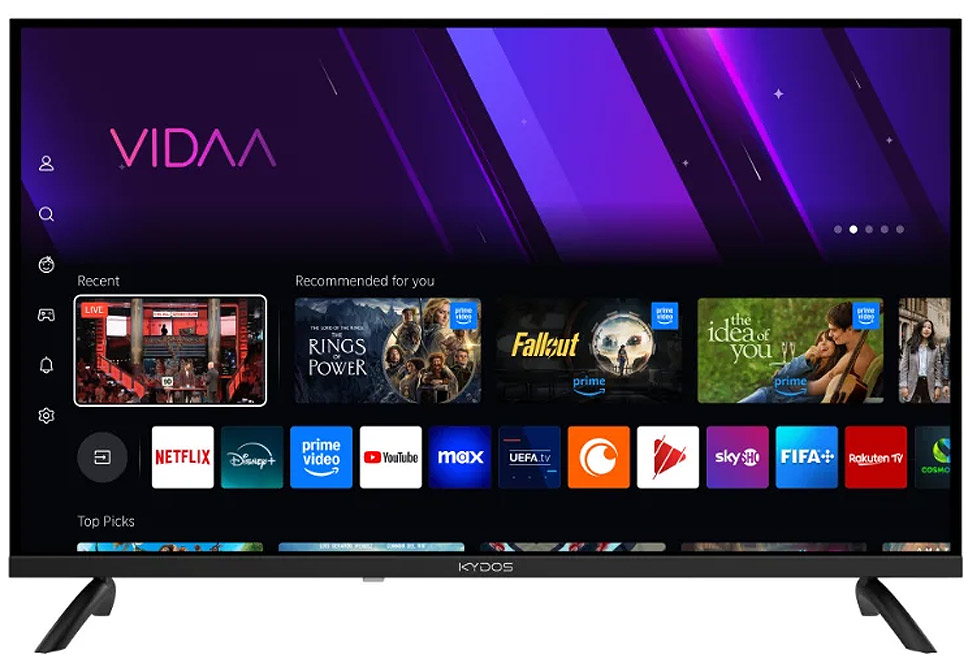 KYDOS HD 32″ Qled Smart TV K32VH22SQ00 [60Hz][E]