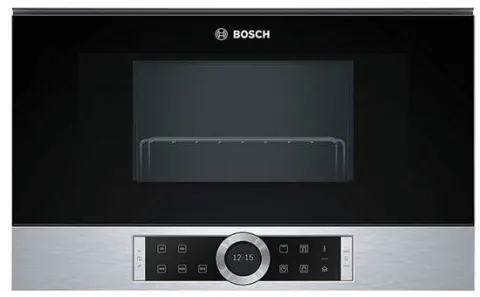 BOSCH 21L MICROWAVE OVEN BEL634GS1 [Built-In][+Grill][900W][Digital][Black/Metal]