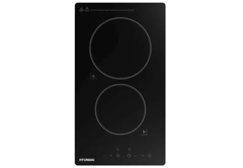 HYUNDAI DOMINO ΚΕΡΑΜΙΚΗ ΕΣΤΙΑ [2 ΖΩΝΕΣ] [30cm] HBCTE30 [ΧΩΡΙΣ ΠΛΑΙΣΙΟ] 50x290x520mm