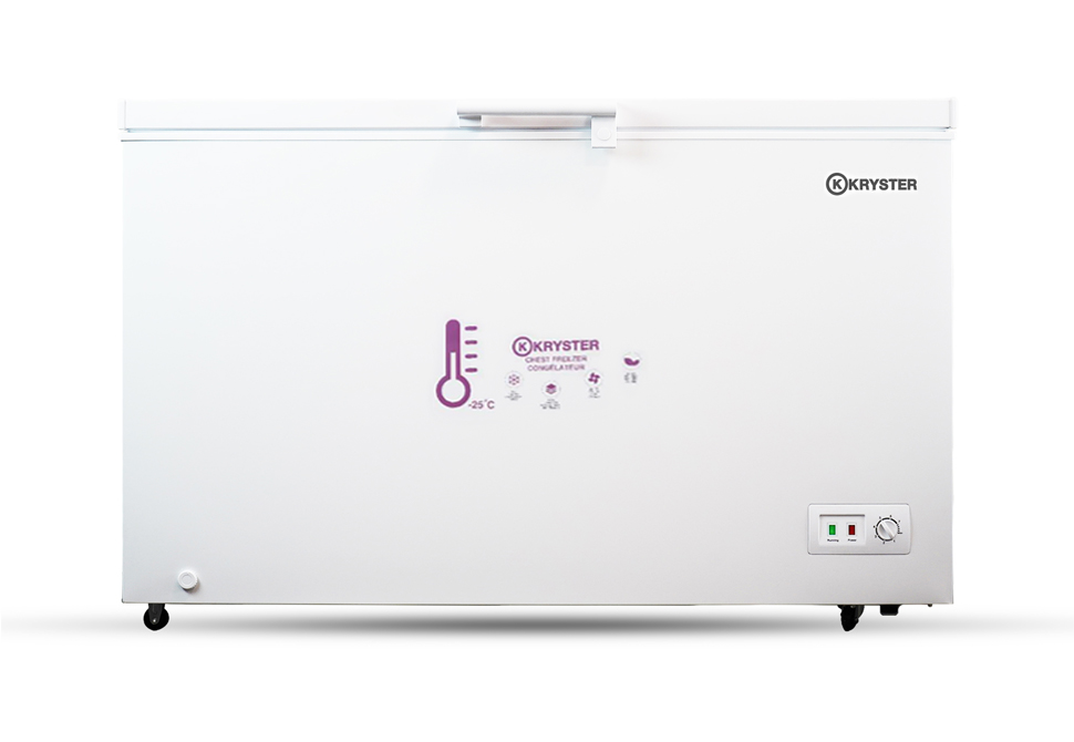 KRYSTER 198L CHEST FRΕΕΖΕR KC205EWH.UK [E][Static][White] 827x556x845mm