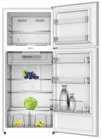 KRYSTER METAL Top Mounted 388L REFRIGERATOR KNF394KSR.UK 700x700x1730mm [E][WARRANTY:5Y]