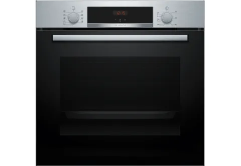 BOSCH 71L OVEN HBA514BS3 Series 4 [RotaryControls][3D HotAir][A+][Metal]