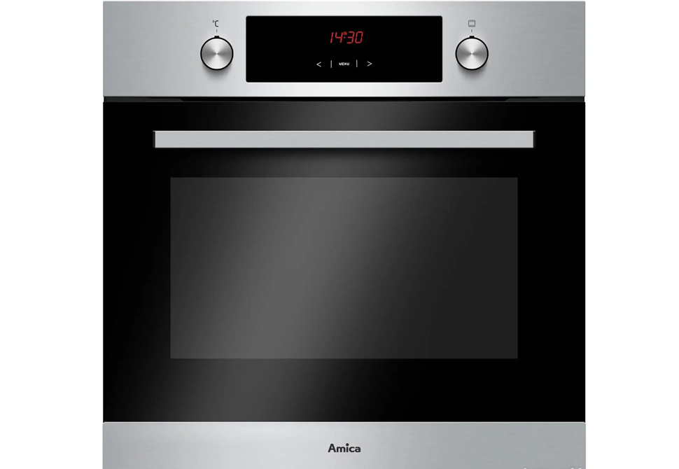 AMICA 77L OVEN EBF043XX/58704 [+Telescopic Rail][CoolDoor-3[Knobs][A][Black/Metal]