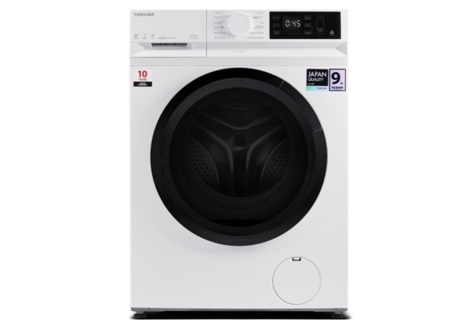 TOSHIBA 9kg WASHING MACHINE BL100A4CY WK [+Steam] [1400rpm] [WiFi] [B] [White] [Warranty:5Y]