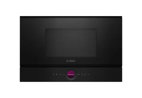 BOSCH 21L MICROWAVE OVEN BEL7321BI Series 8 [Built-In][+Grill][900W][Digital][Black]