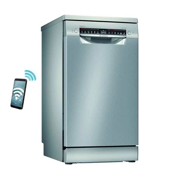 BOSCH SPS4EMI28E Series 4 Free dishwasher 45 cm Inox