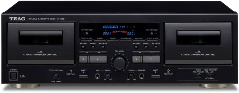 TEAC Double Cassette Deck W-1200