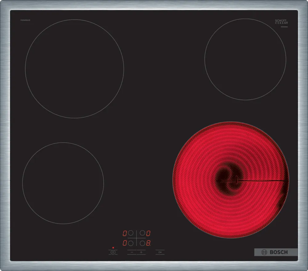 BOSCH PKE645BA2E Series 4 Ceramic Hobs 60 cm