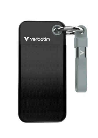Verbatim SSD Portable POCKET KEYRING 3.2 Gen2 1TB Black/Grey