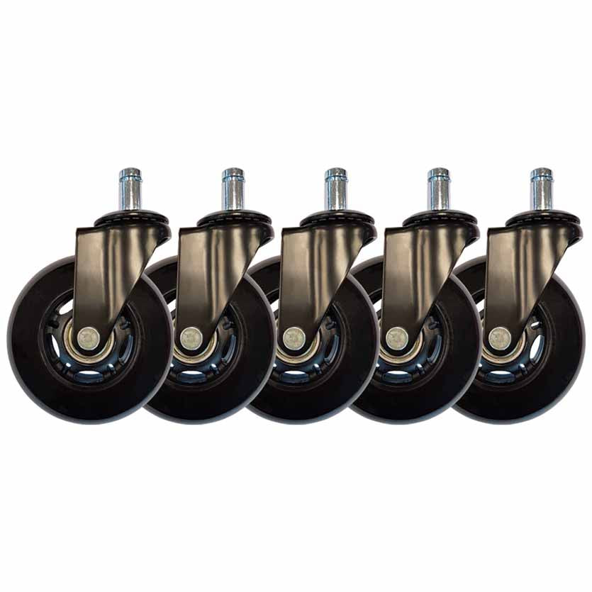 LC-POWER LC-CASTERS-7BB-SPEED CASTERS (SET OF 5)