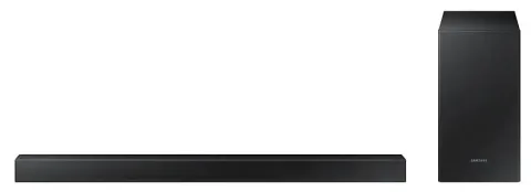 SAMSUNG HW-T450/EN SOUNDBAR WITH WIRELESS SUBWOOFER 200W, CHANNEL 2.1, 3 SPEAKERS, BLUETOOTH, WIFI, BLACK