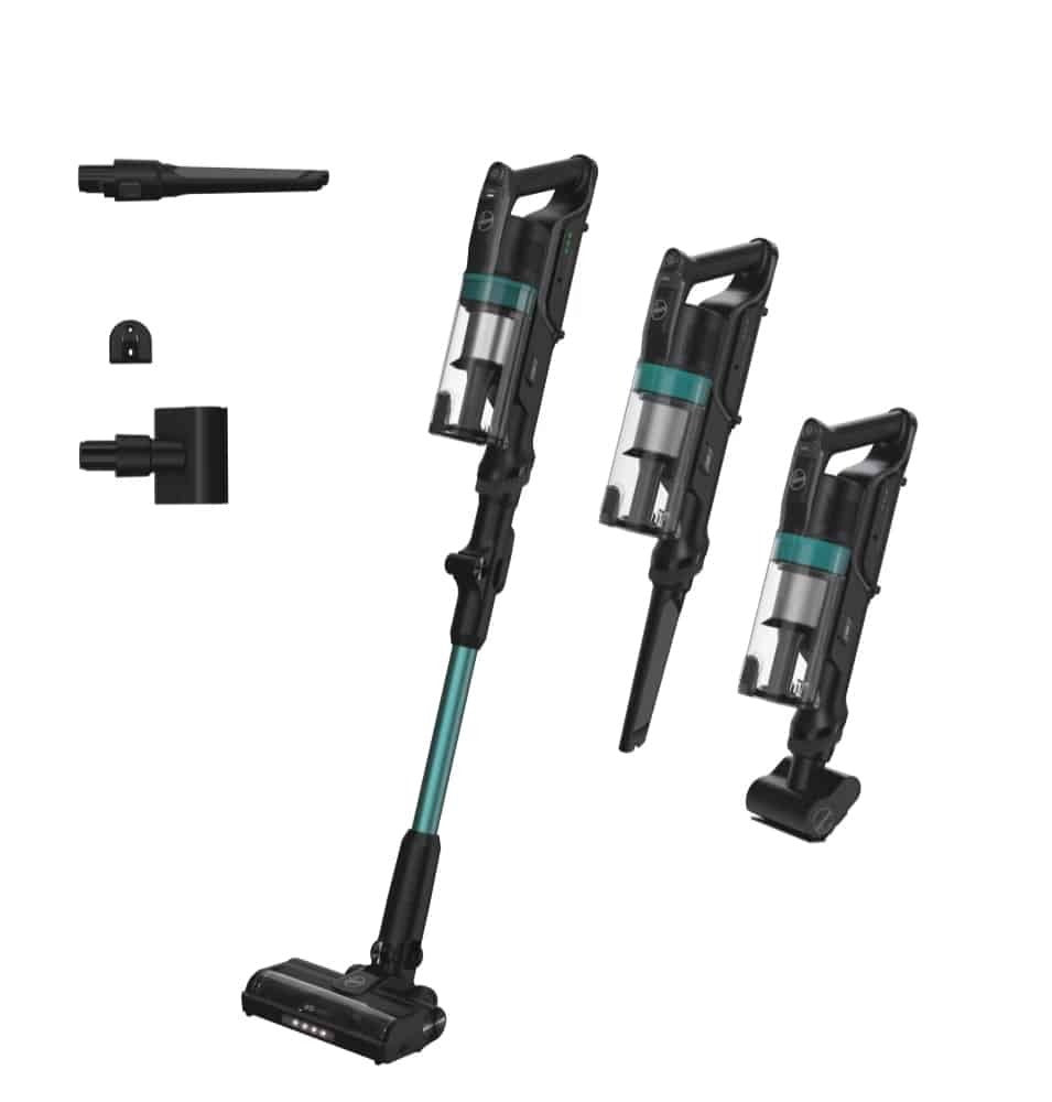 HOOVER HF1P10PX Rechargeable Stick Vacuum Cleaner Pets 14.4V Black/Turquoise