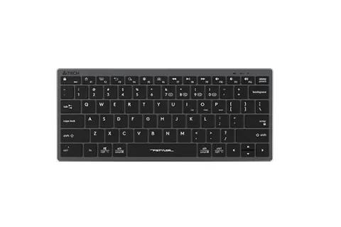 A4TECH, FBX51C GREY KEYBOARD FSTYLER COMPACT DUAL MODE BT/WIRELESS 2.4G