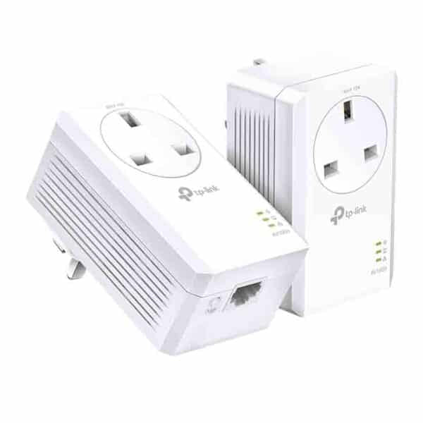 TP-LINK TL-PA7017P KIT AV1000 GIGABIT PASSTHROUGH POWERLINE STARTER KIT