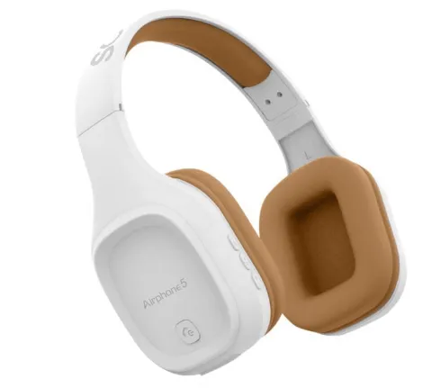 SonicGear Airphone 5 Bluetooth Headphones White Gold